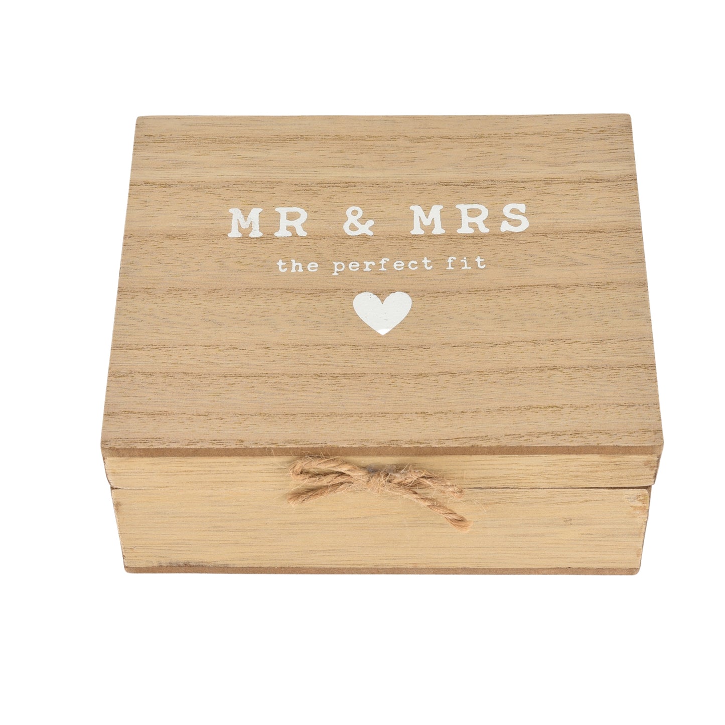 Mr and Mrs Pair of Keyrings in Box