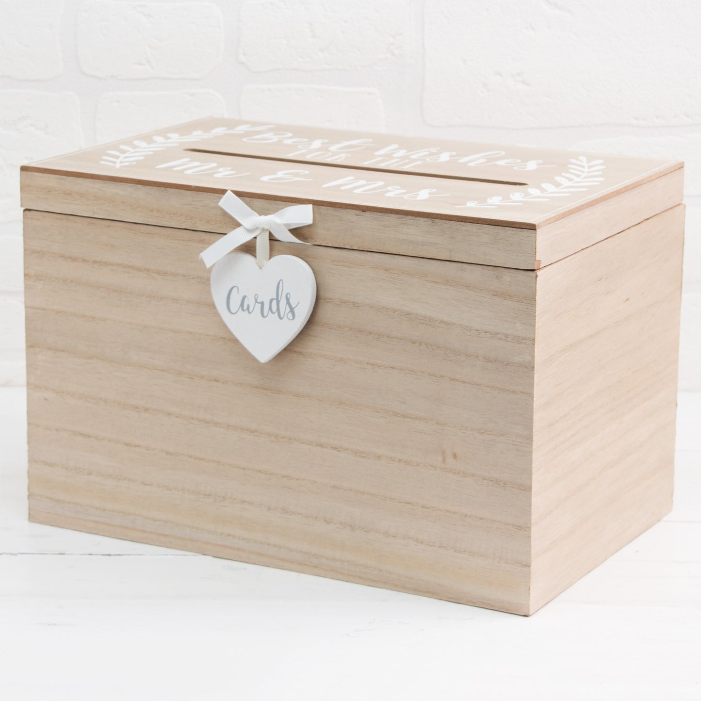 Love Story Wedding Card Box - Best Wishes For The Mr and Mrs