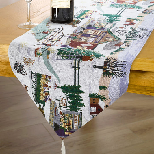 Winter Tapestry Christmas Table Runner