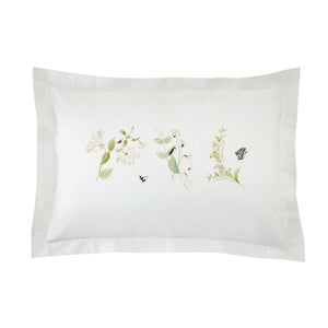 Sophie Allport Wild Floral Green 200TC Cotton Oxford Pillowcase Pair