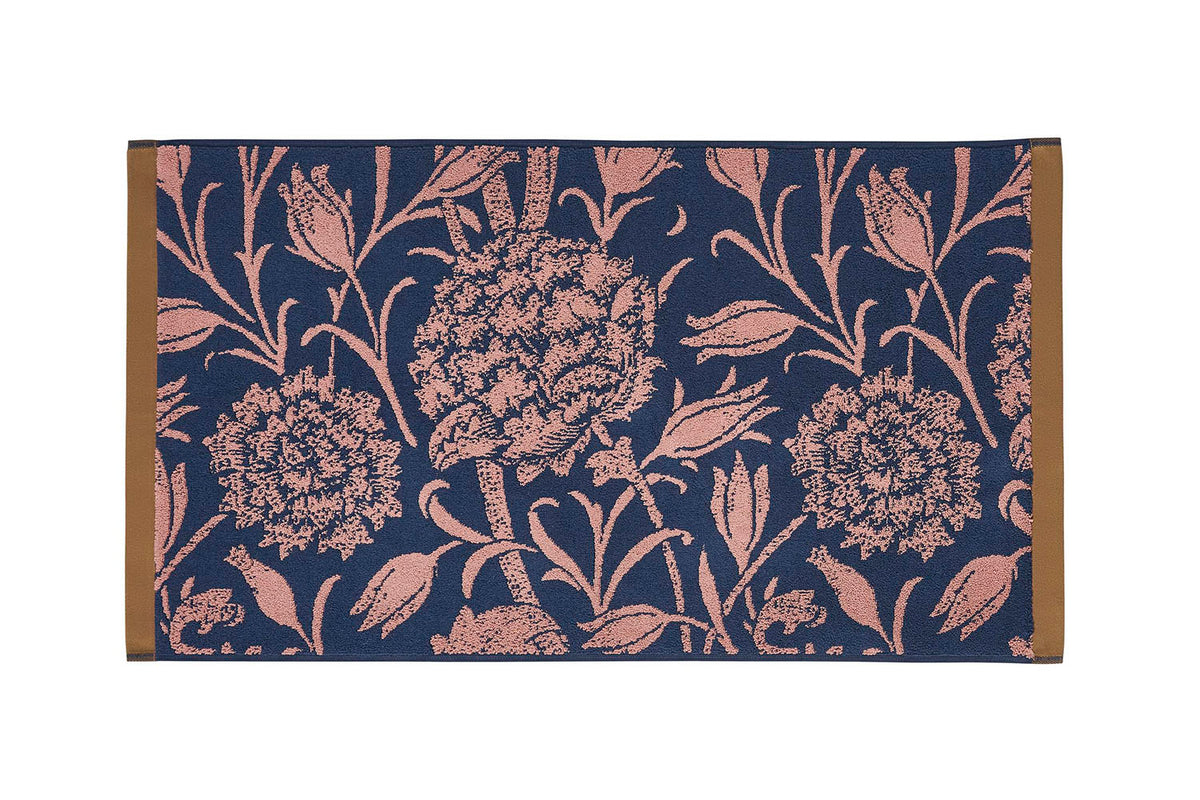 William Morris At Home Wild Tulip Copper Bath Mat