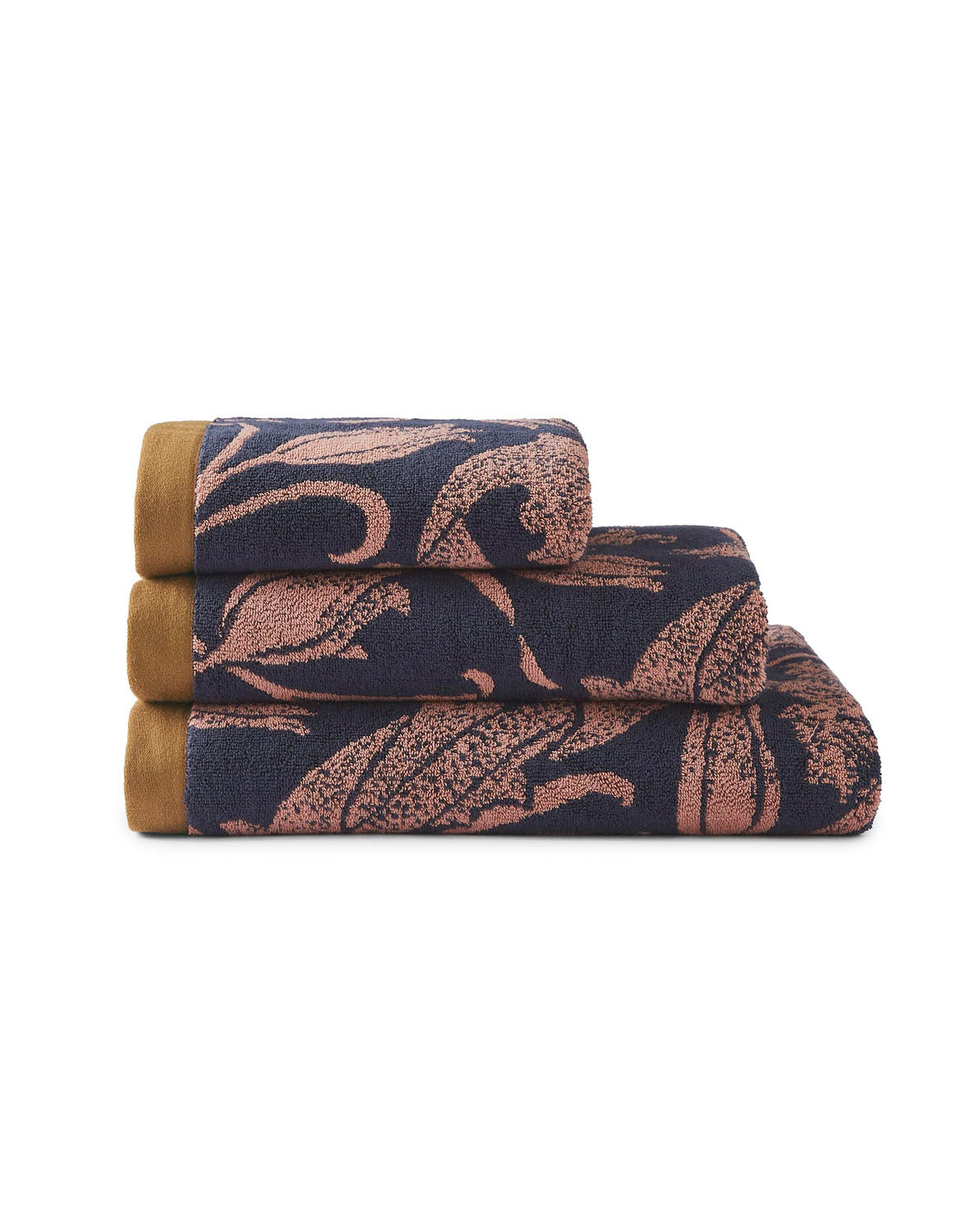 William Morris At Home Wild Tulip Copper Bath Mat