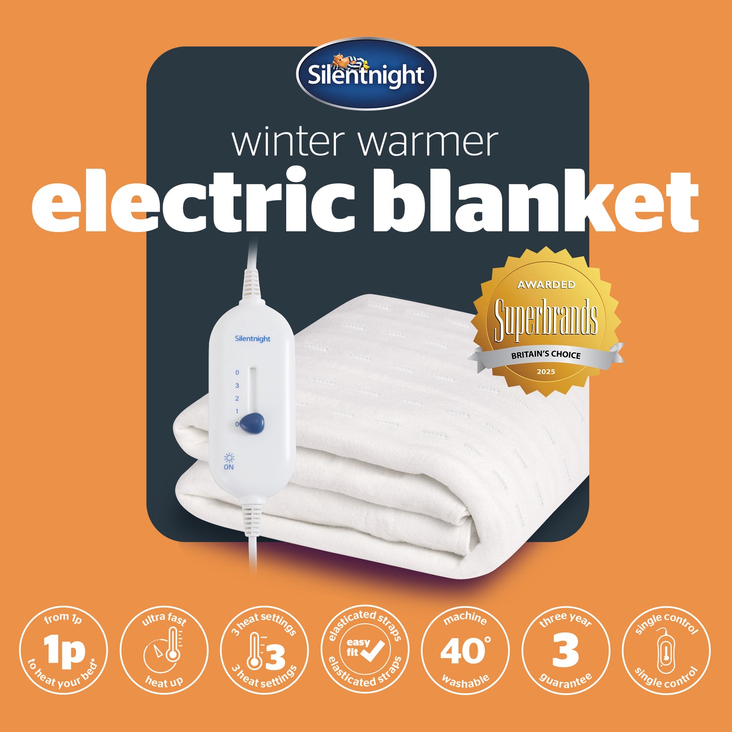 Silentnight Winter Warmer Electric Blanket