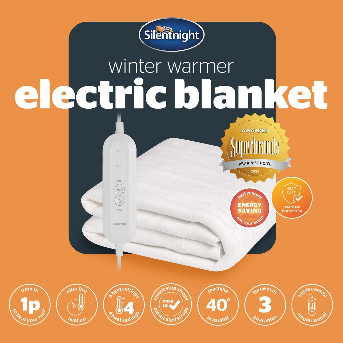 Silentnight Winter Warmer Electric Blanket