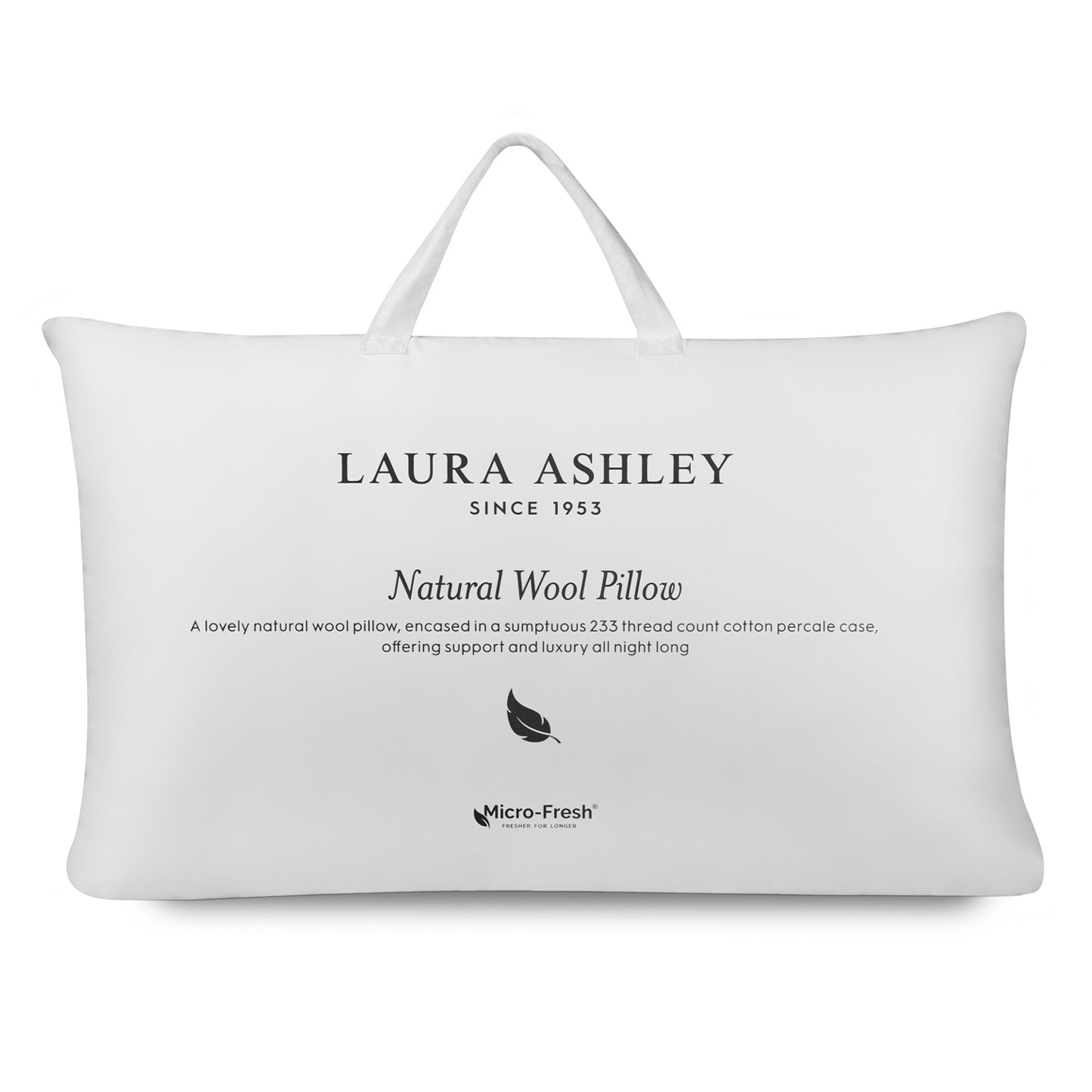 Laura Ashley Natural Wool Pillow