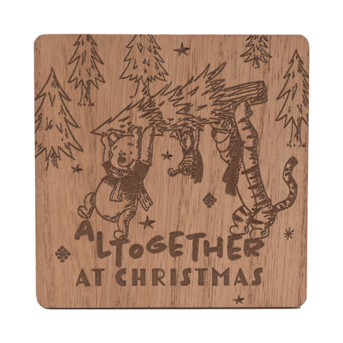 Disney Winnie the Pooh Christmas Coasters (Set of 4)