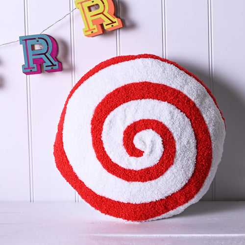 Round Candy Swirl Cushion