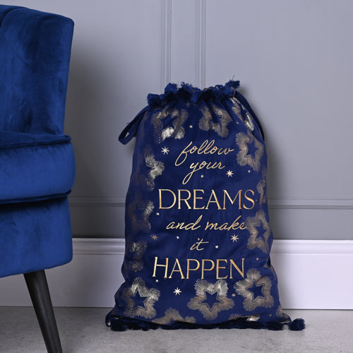 Blue Velvet Follow Your Dreams Present Sack