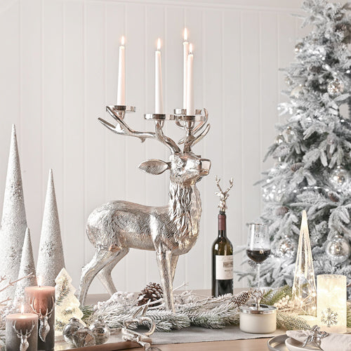 Snowy Pine Foliage & Pinecone Garland