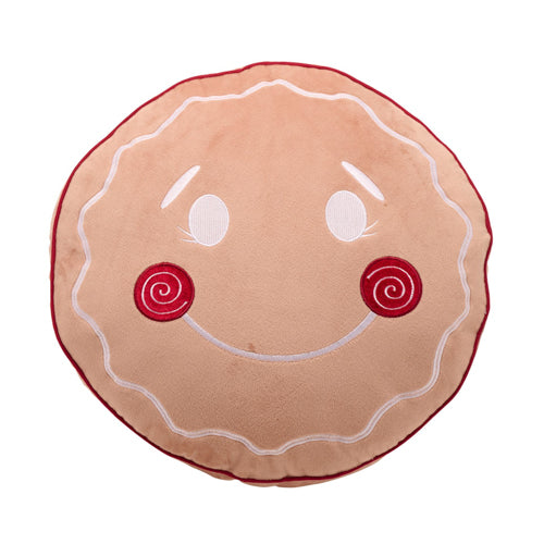 Gingerbread Man Round Cushion