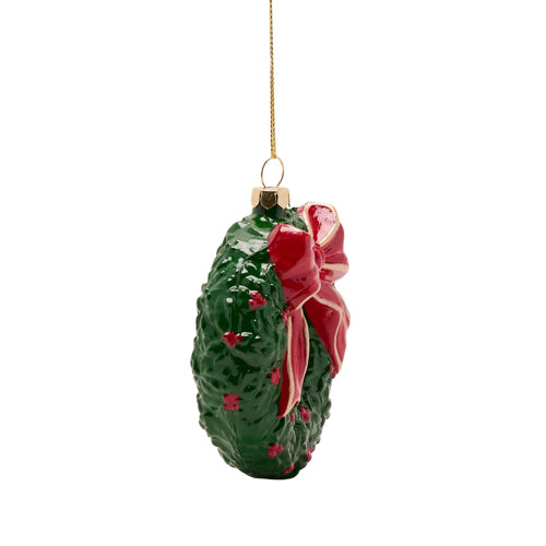 Festive Wreath Christmas Tree Decoration