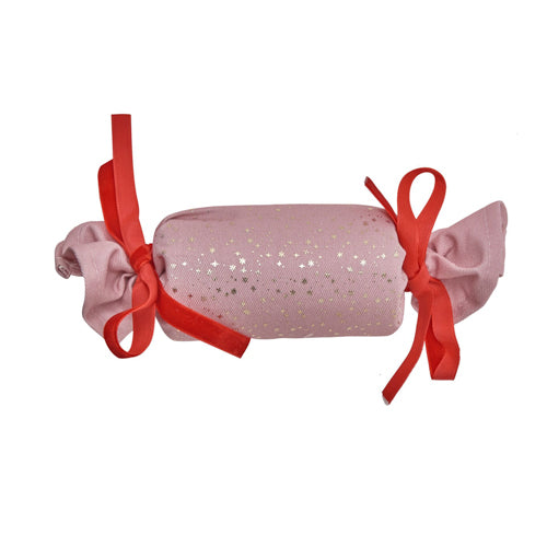 Pink Fill Your Own Fabric Christmas Crackers (Set of 6)