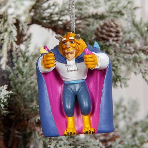 Disney Beauty & The Beast Set of 2 Hanging Decorations