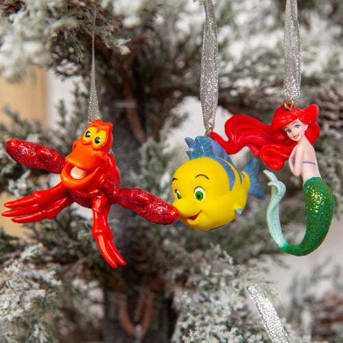 Disney Little Mermaid Set of 3 Hanging Decorations