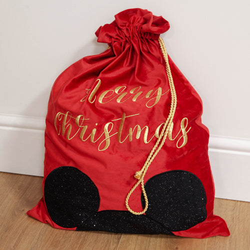 Disney Mickey Merry Christmas Gift Sack