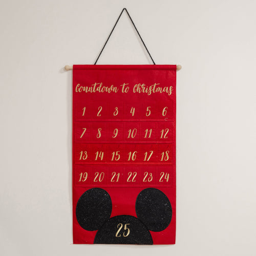 Disney Mickey Mouse Fabric Advent Calendar