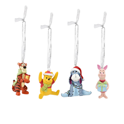 Disney Set of 4 Winnie The Pooh Hanging Decorations