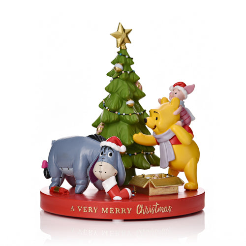 Disney Winnie The Pooh And Friends A Very Merry Christmas Figurine