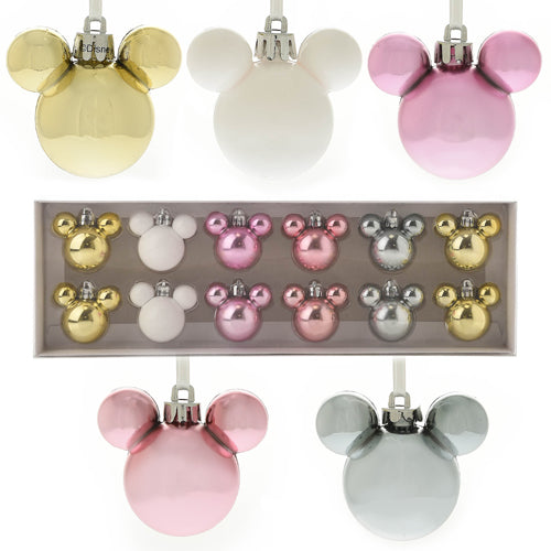 Set of 12 Mini Mickey Mouse Baubles