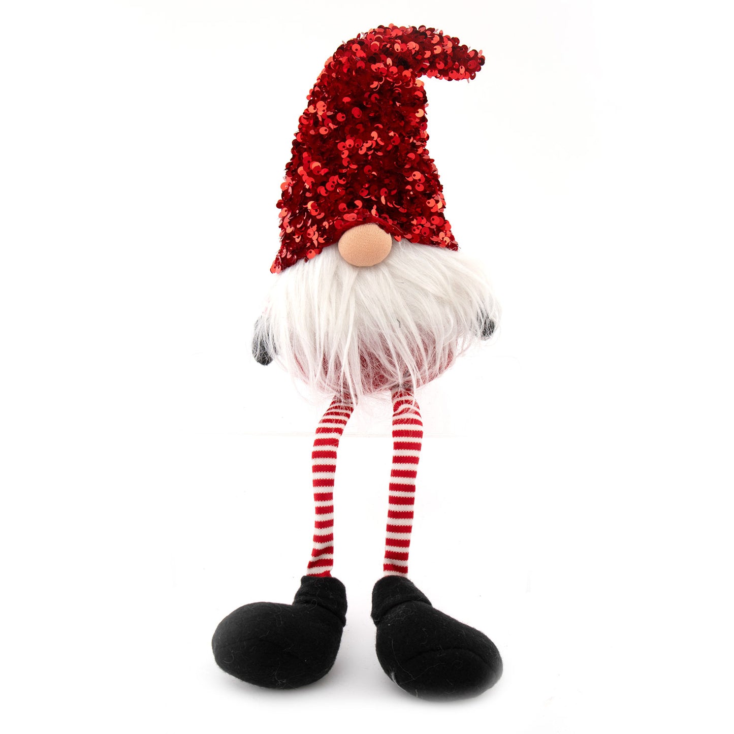 Red Gonk Ornament With Hanging Legs