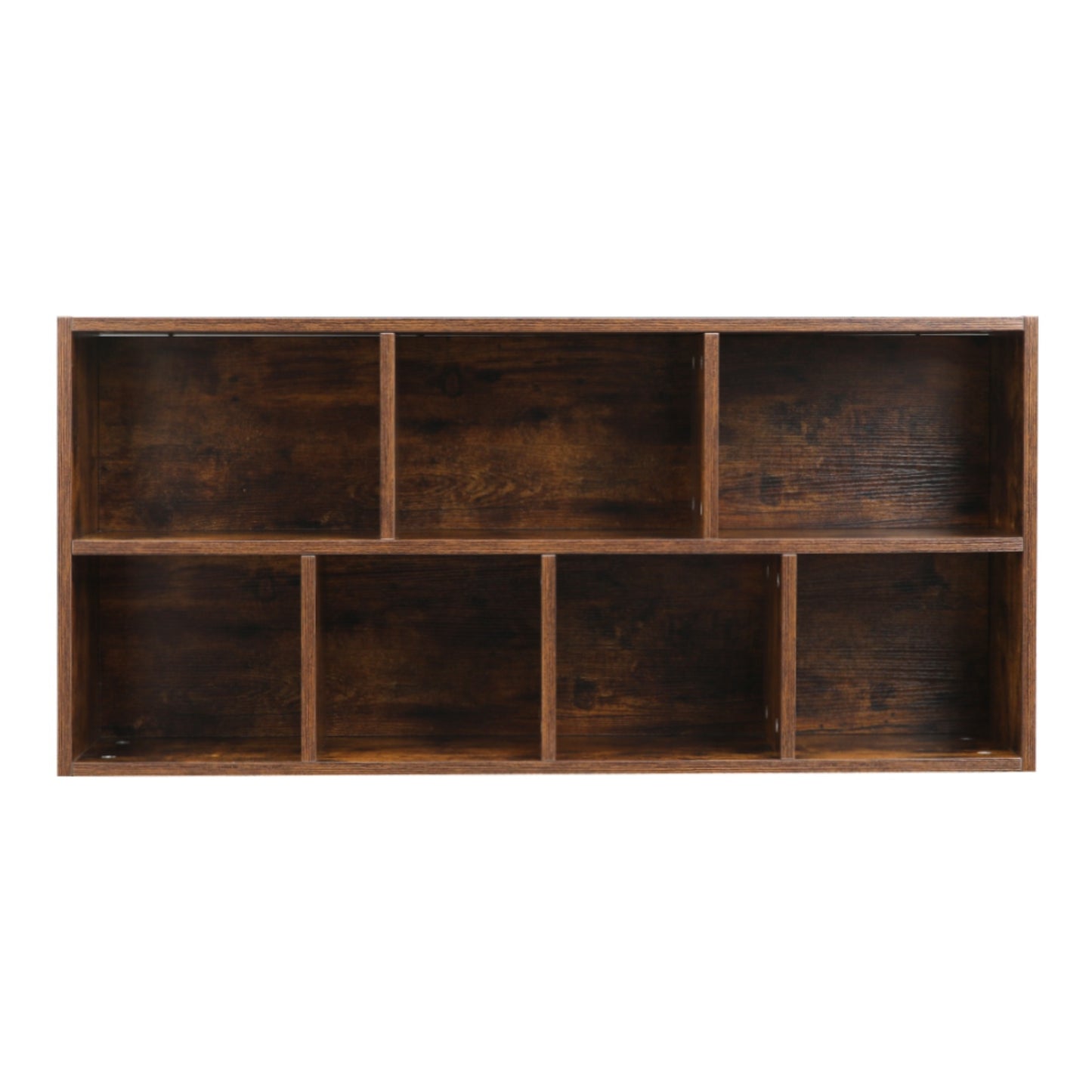 Retro 7-Cube Bookcase Storage Unit