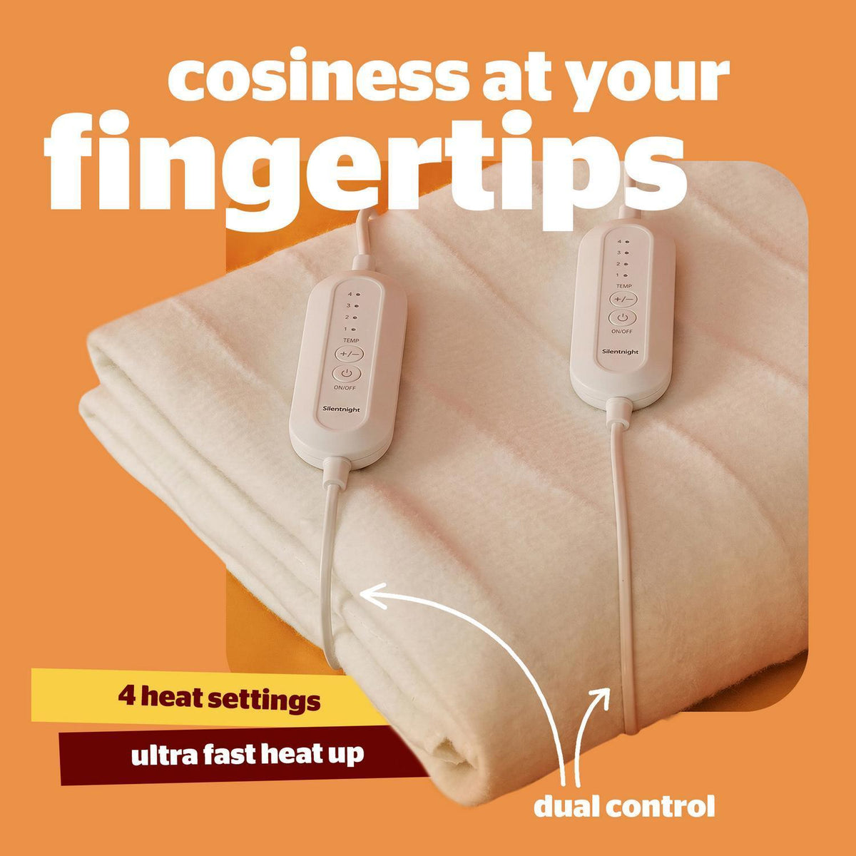 Silentnight Yours and Mine Dual Control Electric Blanket