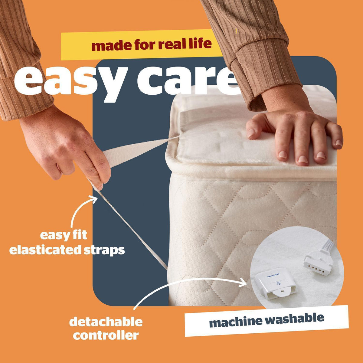 Silentnight Yours and Mine Dual Control Electric Blanket