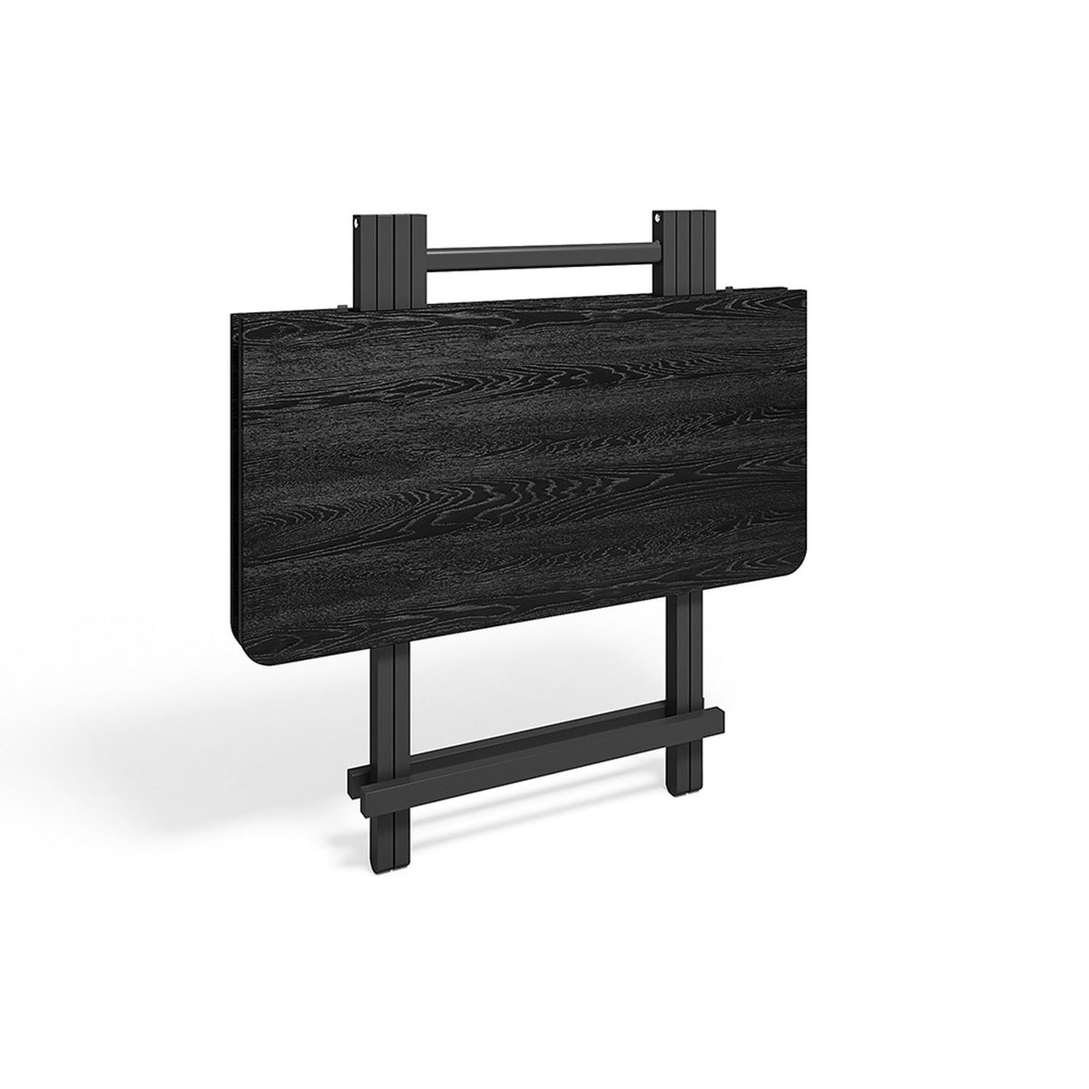 Foldable Wooden Black 2 Seater Dining Table
