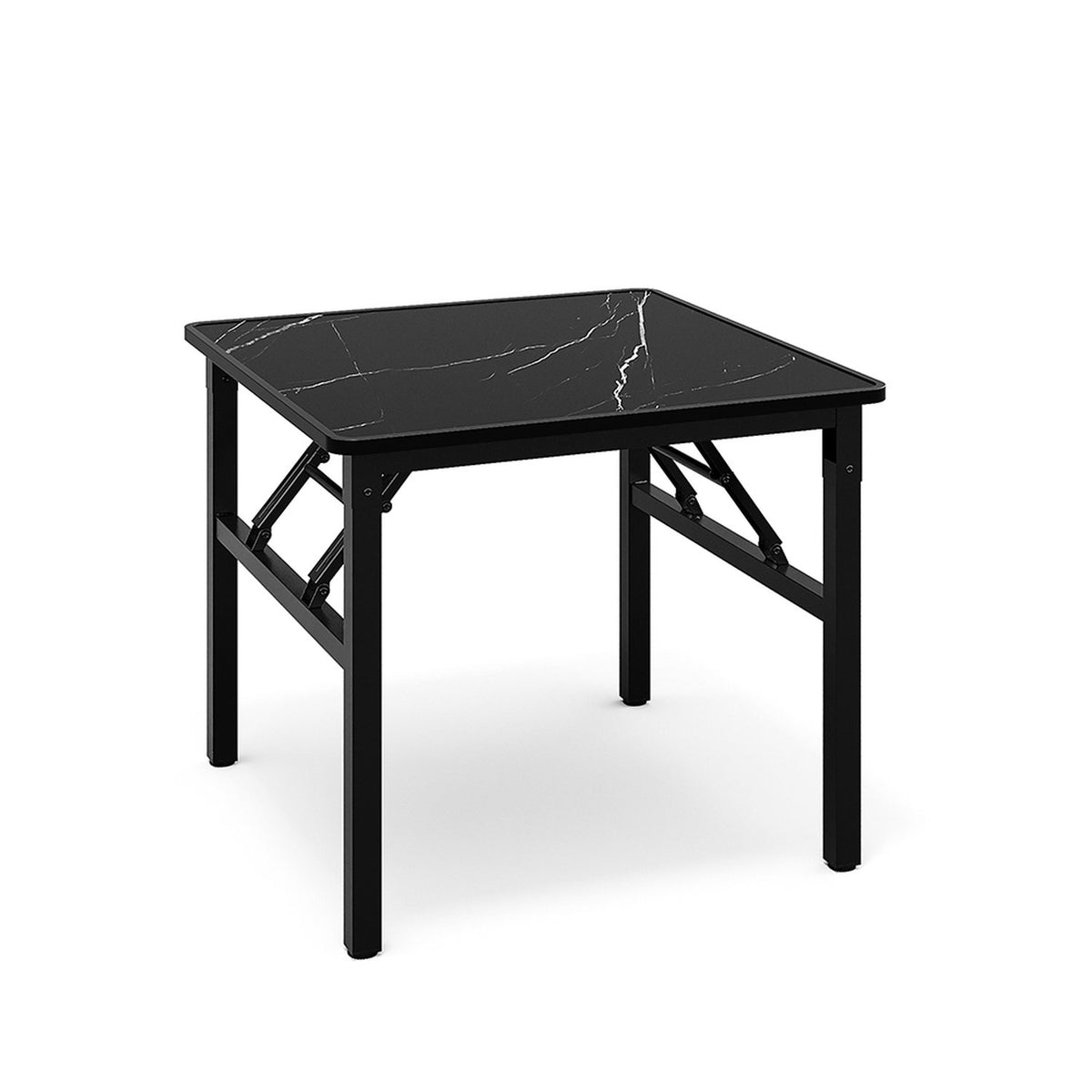 Marble Effect Foldable Coffee Table