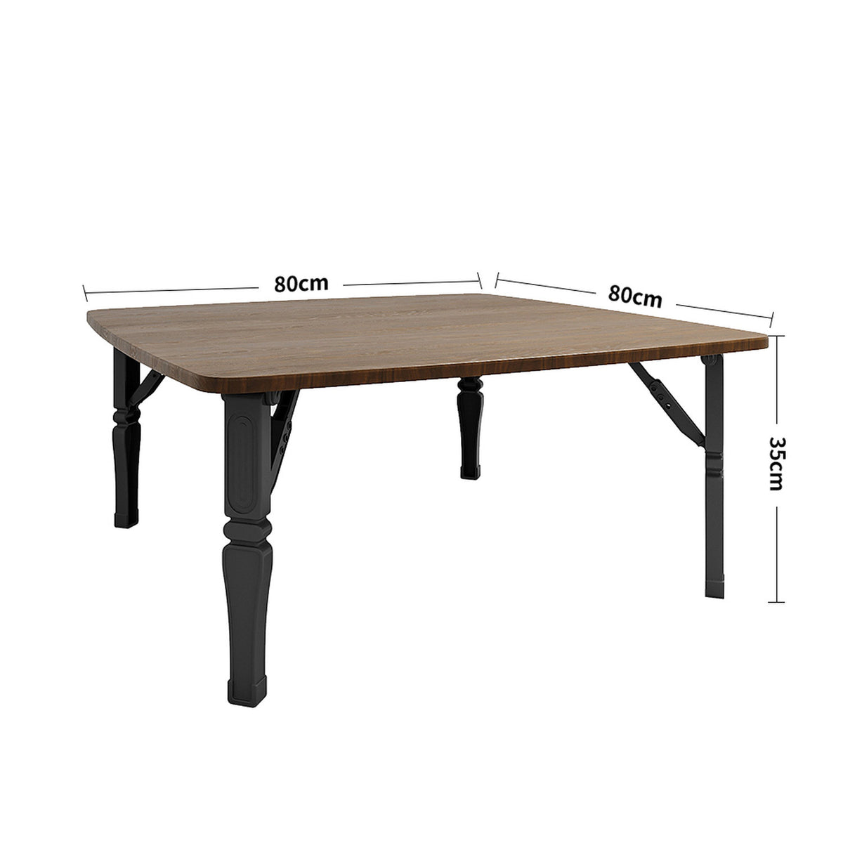Brown Foldable Coffee Table
