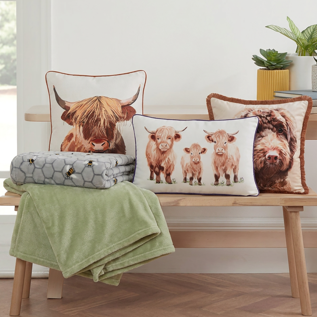 Cushion & Throw Mix And Match Bundle