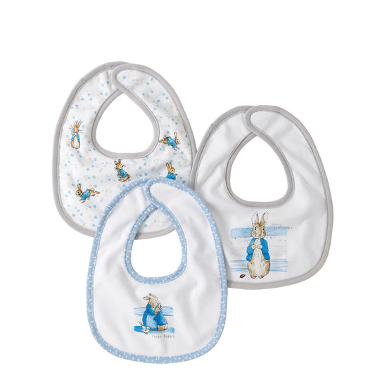 Beatrix Potter Peter Rabbit Baby Collection Bib Set of 3