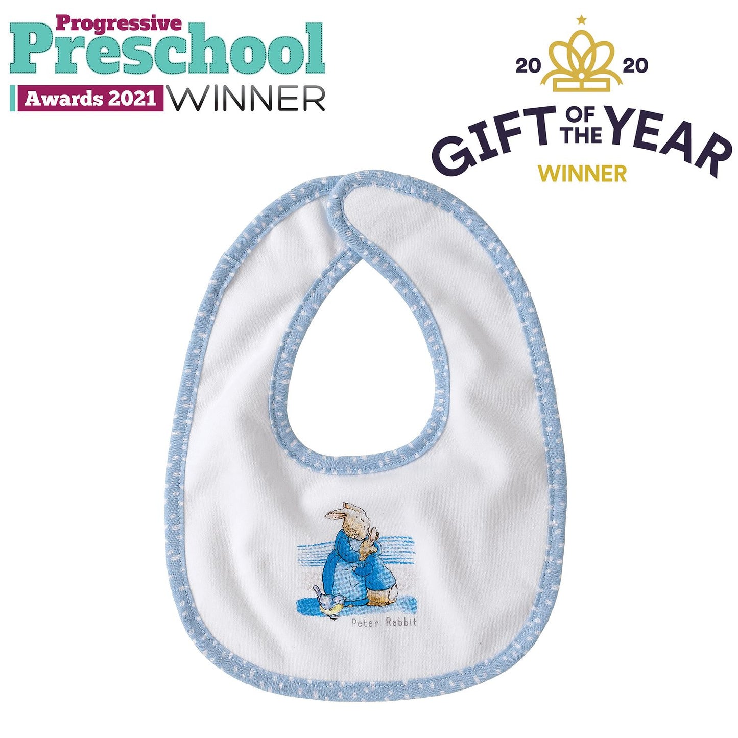 Beatrix Potter Peter Rabbit Baby Collection Bib Set of 3