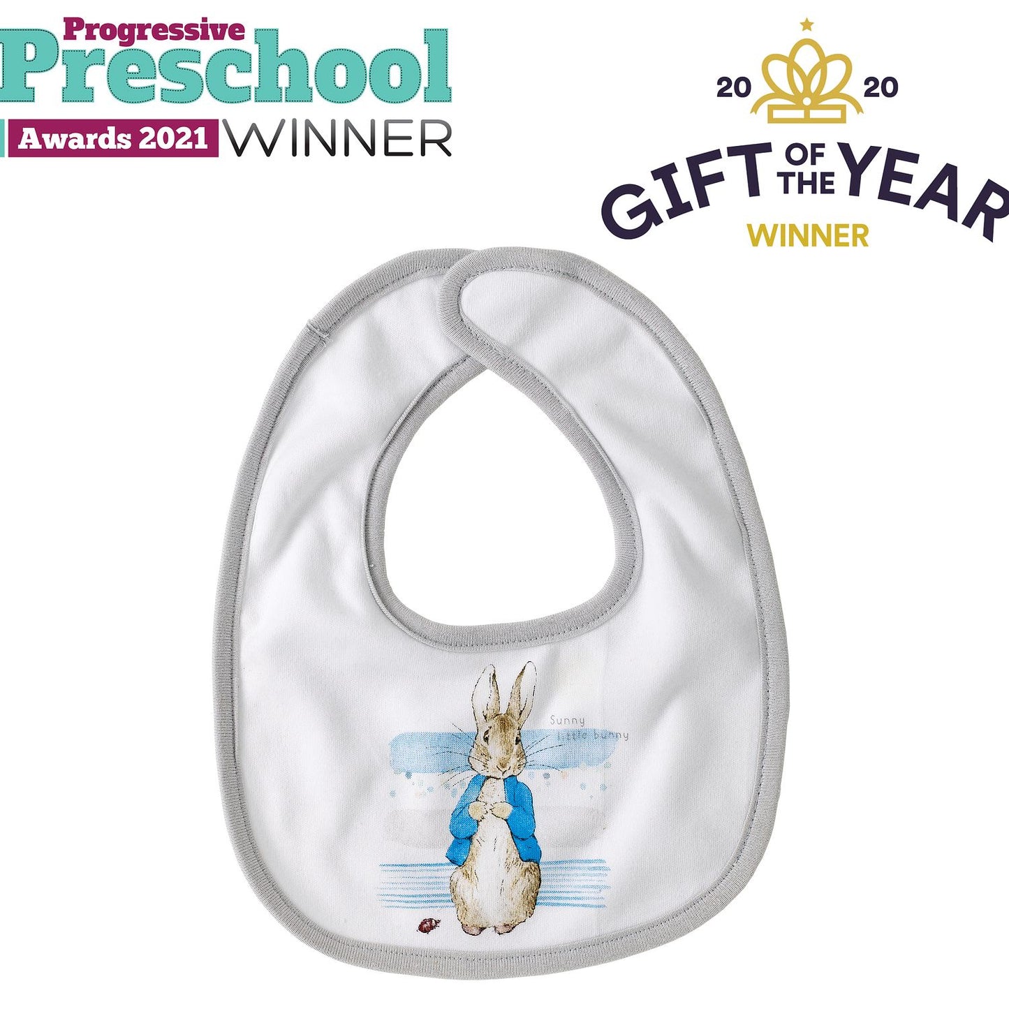 Beatrix Potter Peter Rabbit Baby Collection Bib Set of 3