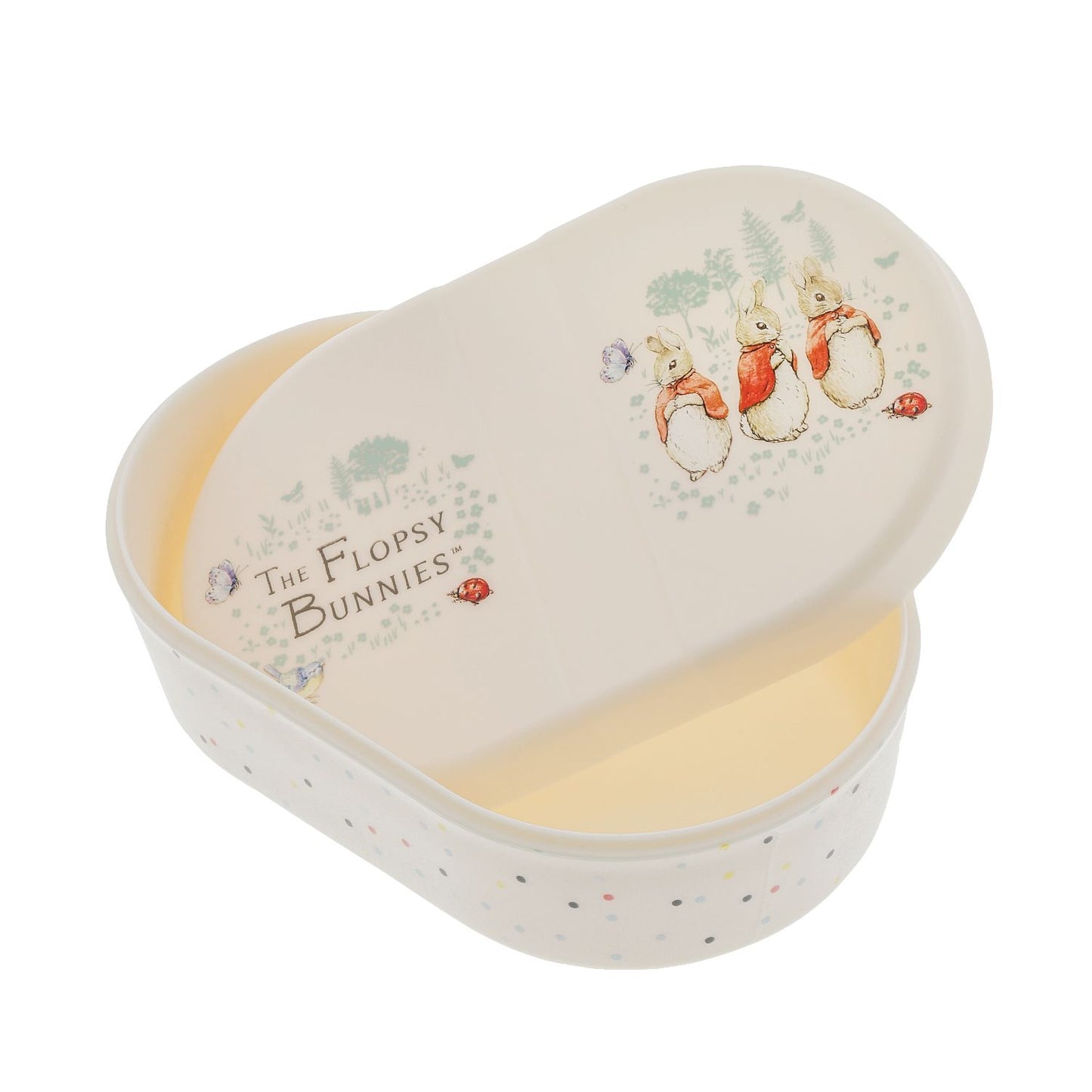 Beatrix Potter Flopsy Snack Box and Cutlery Set