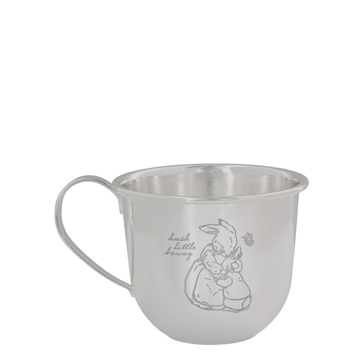 Beatrix Potter Peter Rabbit Silver Plated Baby Mug