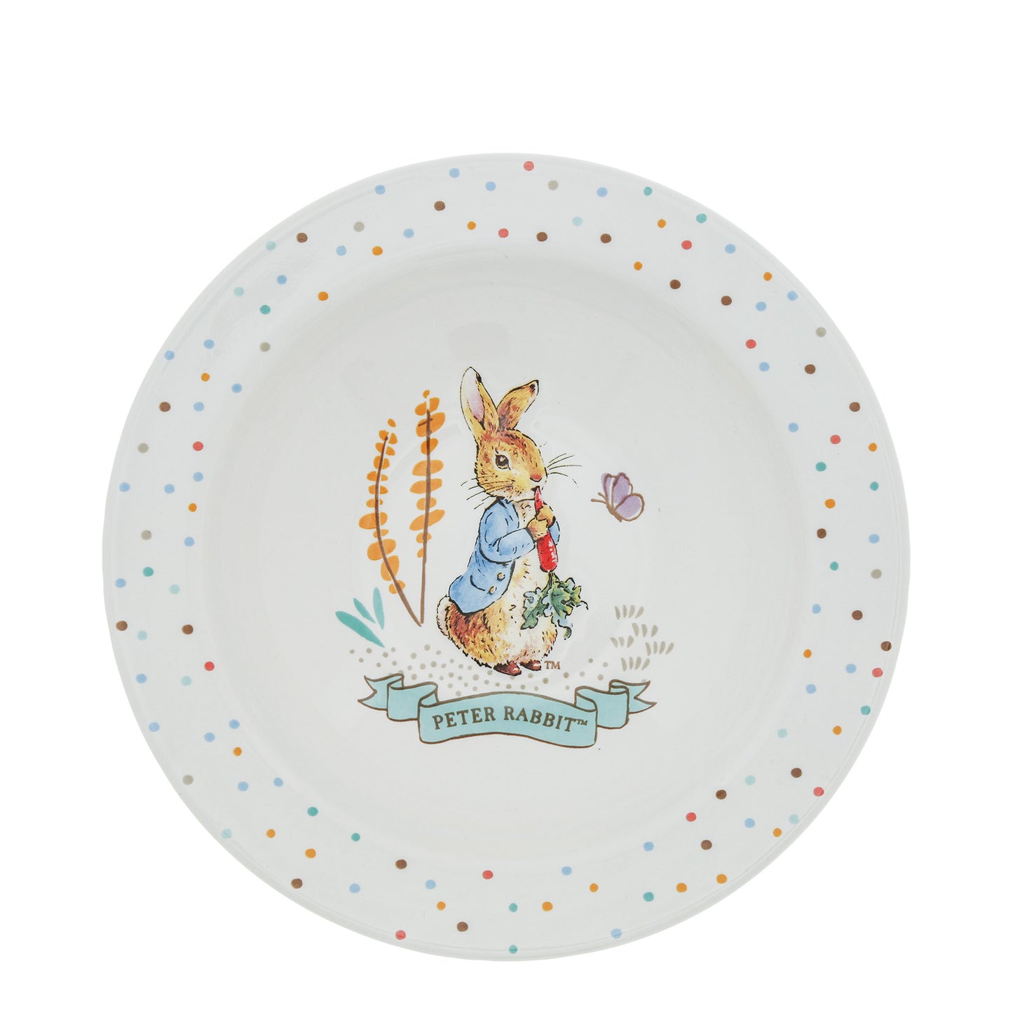 Beatrix Potter Peter Rabbit 3 Piece Ceramic Dinner Set