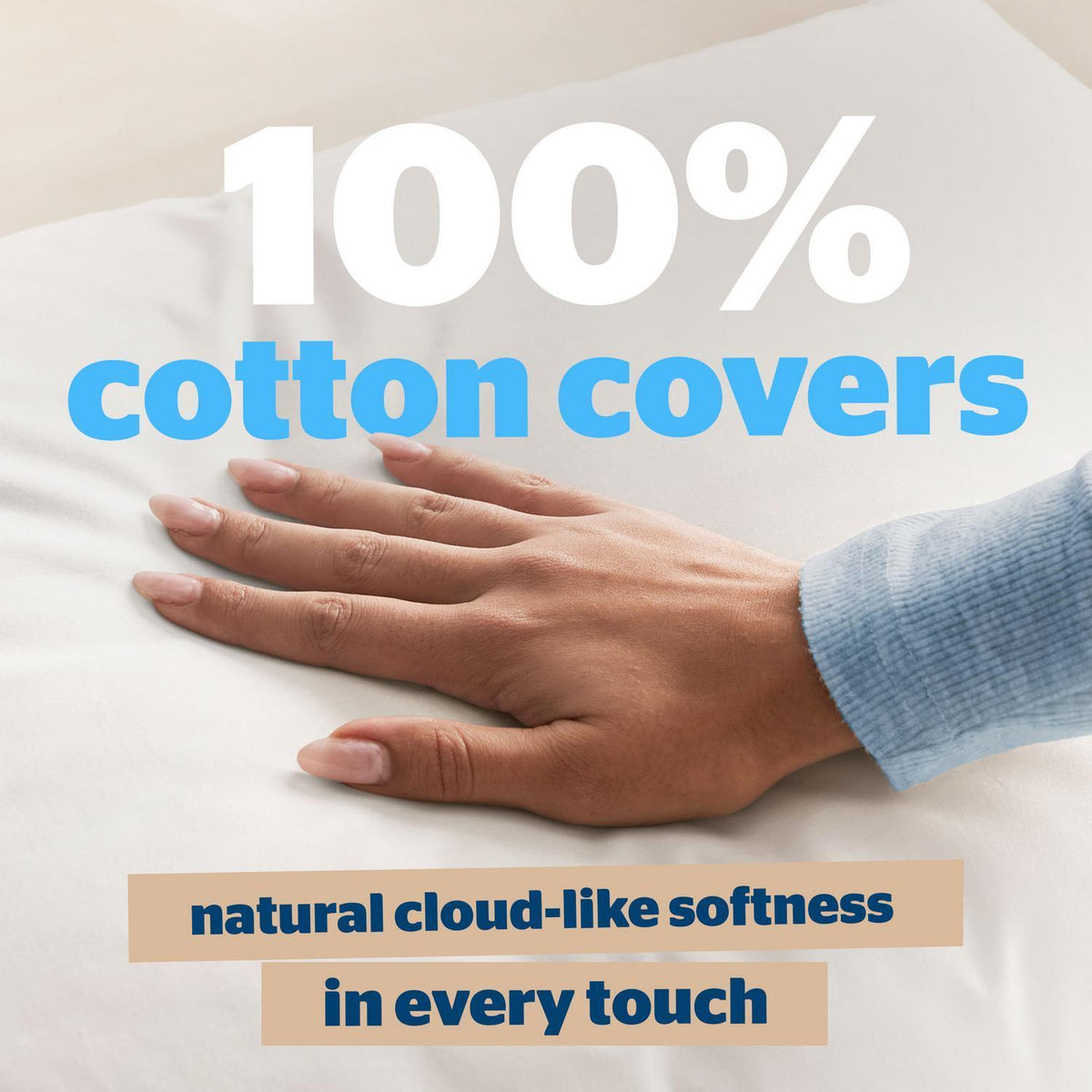 Silentnight Cotton Comfort Pillow Pair