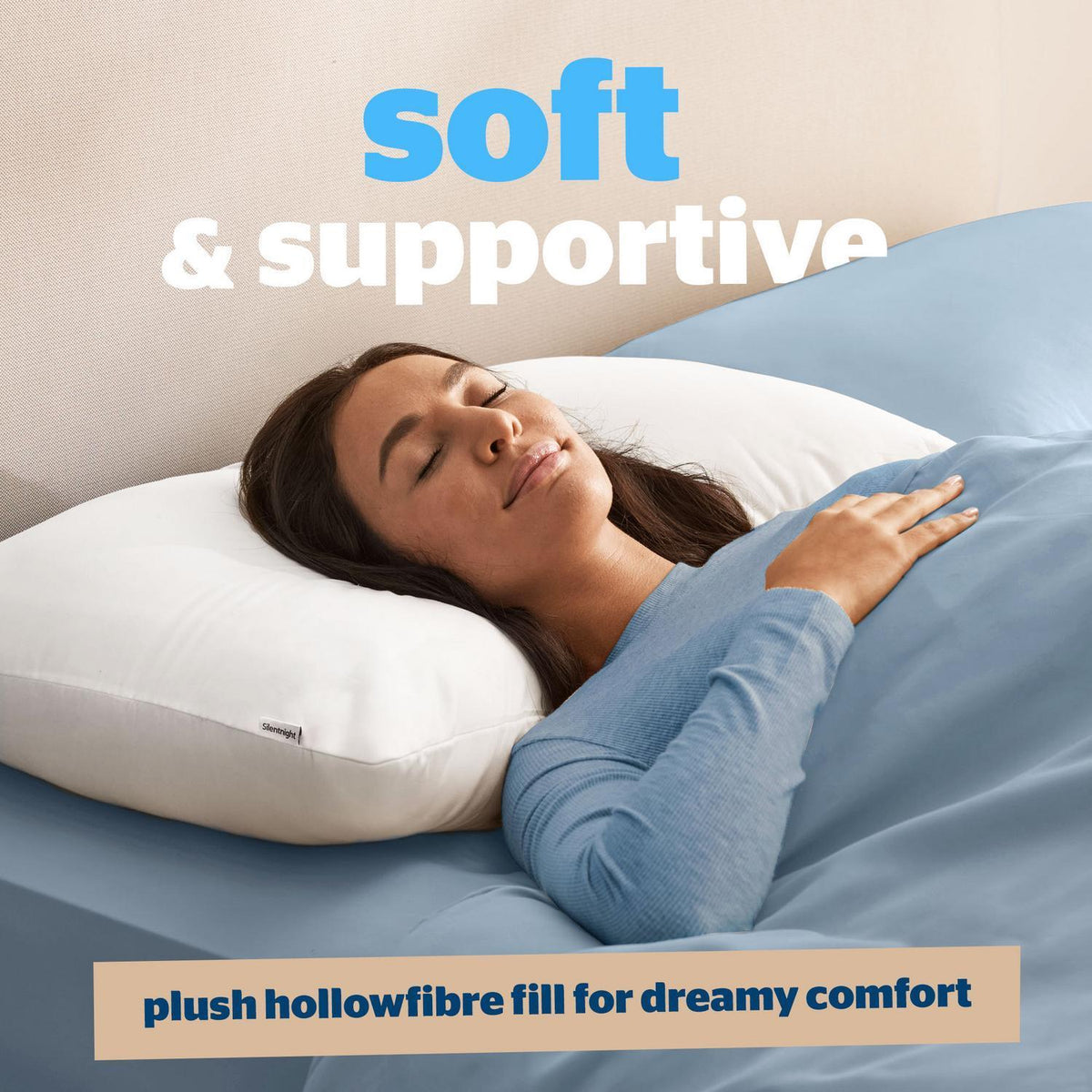 Silentnight Cotton Comfort Pillow Pair