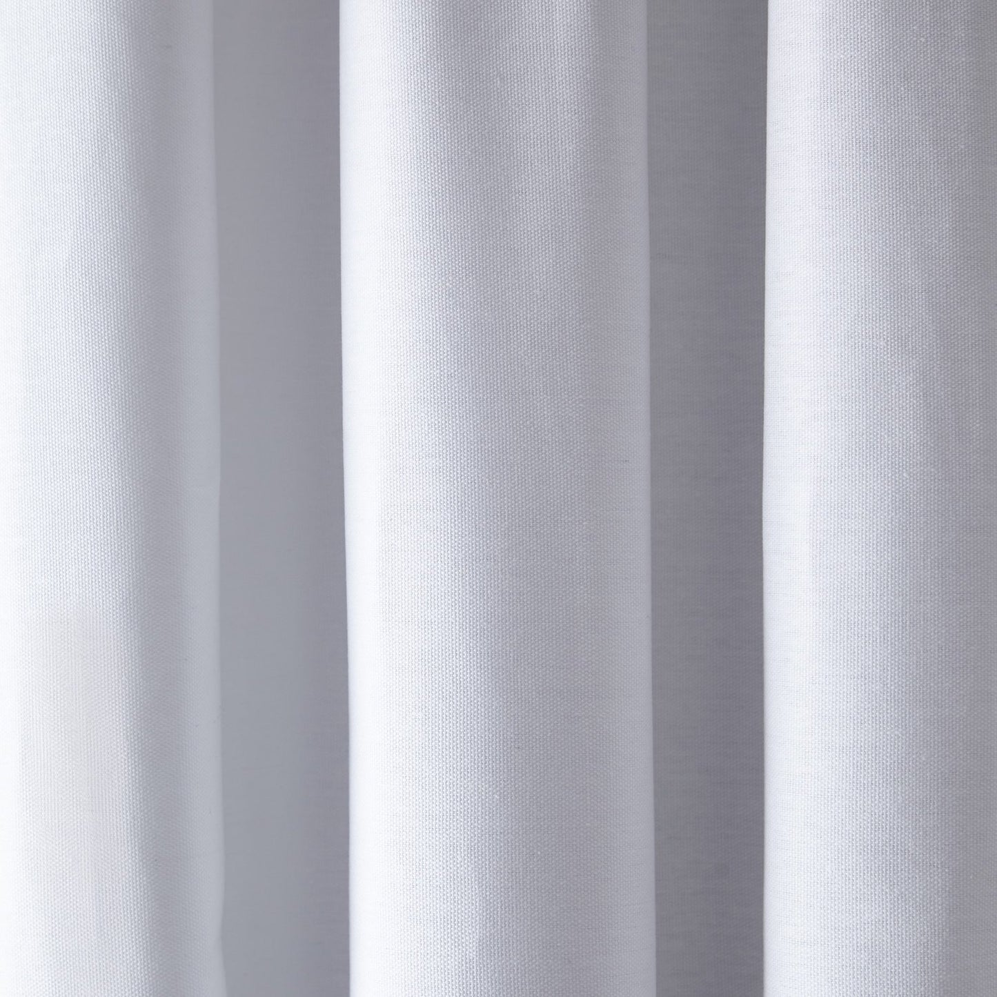 Dijon White Blackout Pencil Pleat Curtains