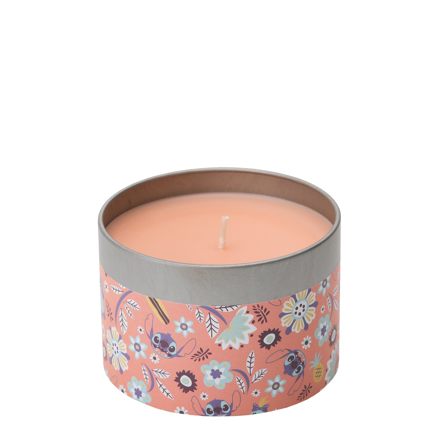 Disney Lilo & Stitch Pink Hibiscus & Lychee Tin Candle