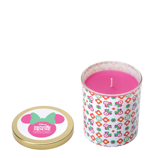 Minnie Mouse Pattern Mango & Frangipani Candle