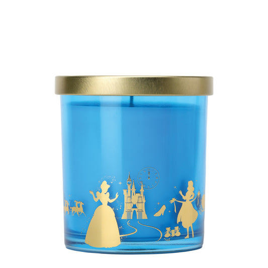 Disney Cinderella Crystal Gardenia & Pumpkin Foiled Glass Candle