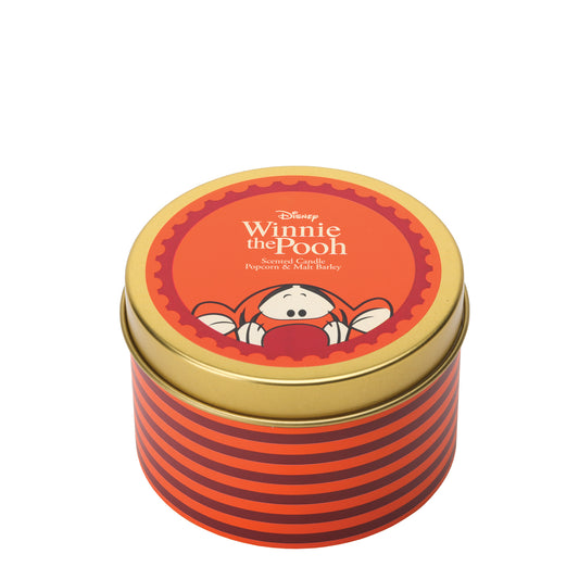 Disney Tigger Popcorn & Malt Barley Striped Tin Candle