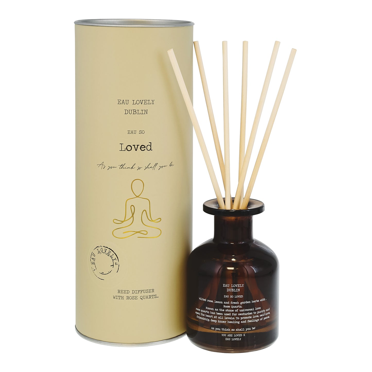 Eau So Loved Diffuser With Rose Quartz