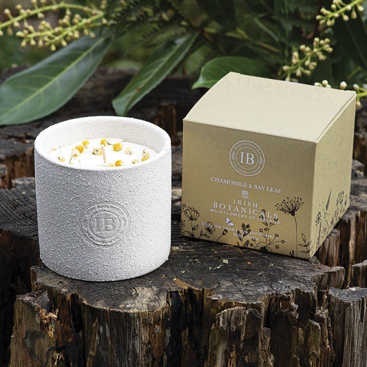 Irish Botanicals Chamomile & Bay Leaf Candle