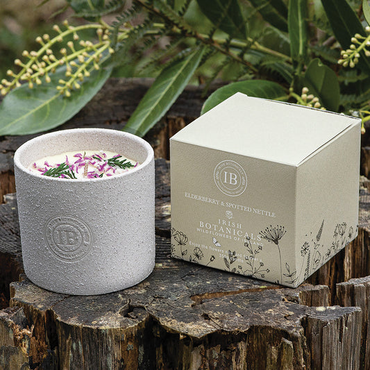Irish Botanicals Wild Rose & Stinging Nettle Candle