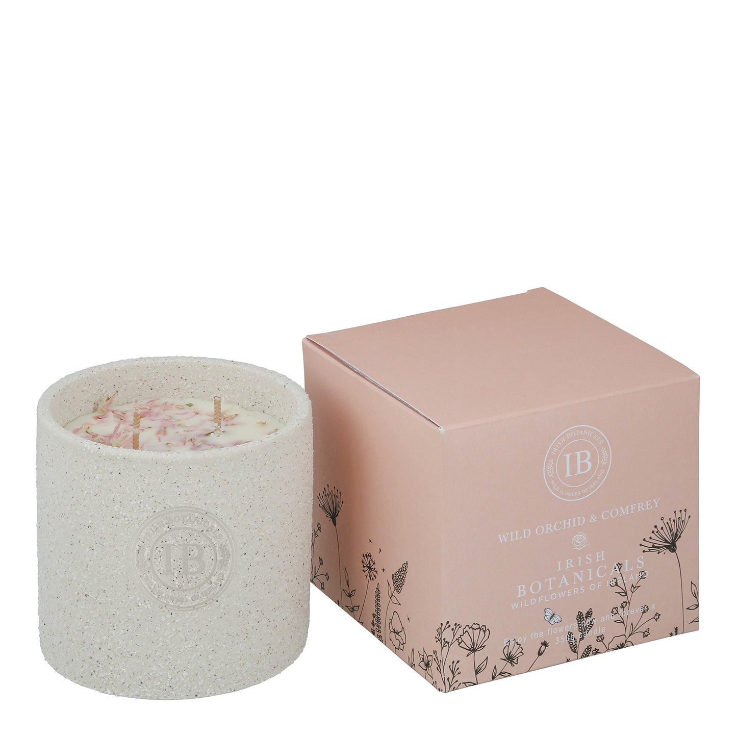 Irish Botanicals Wild Orchid & Comfrey Candle