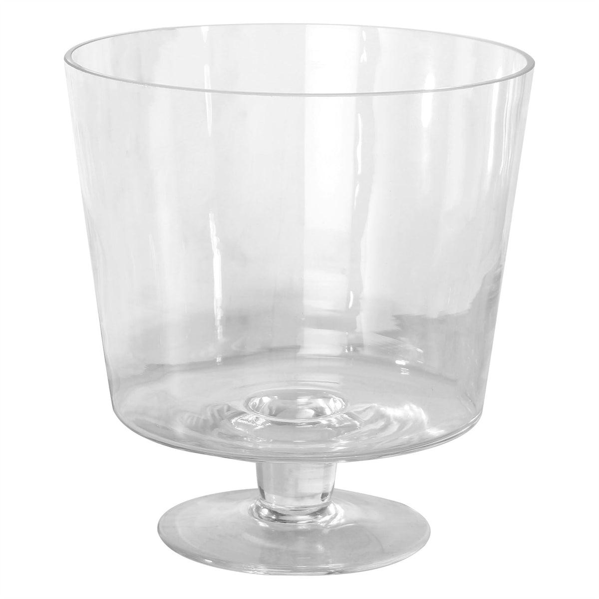 Footed Glass Trifle Bowl 3L
