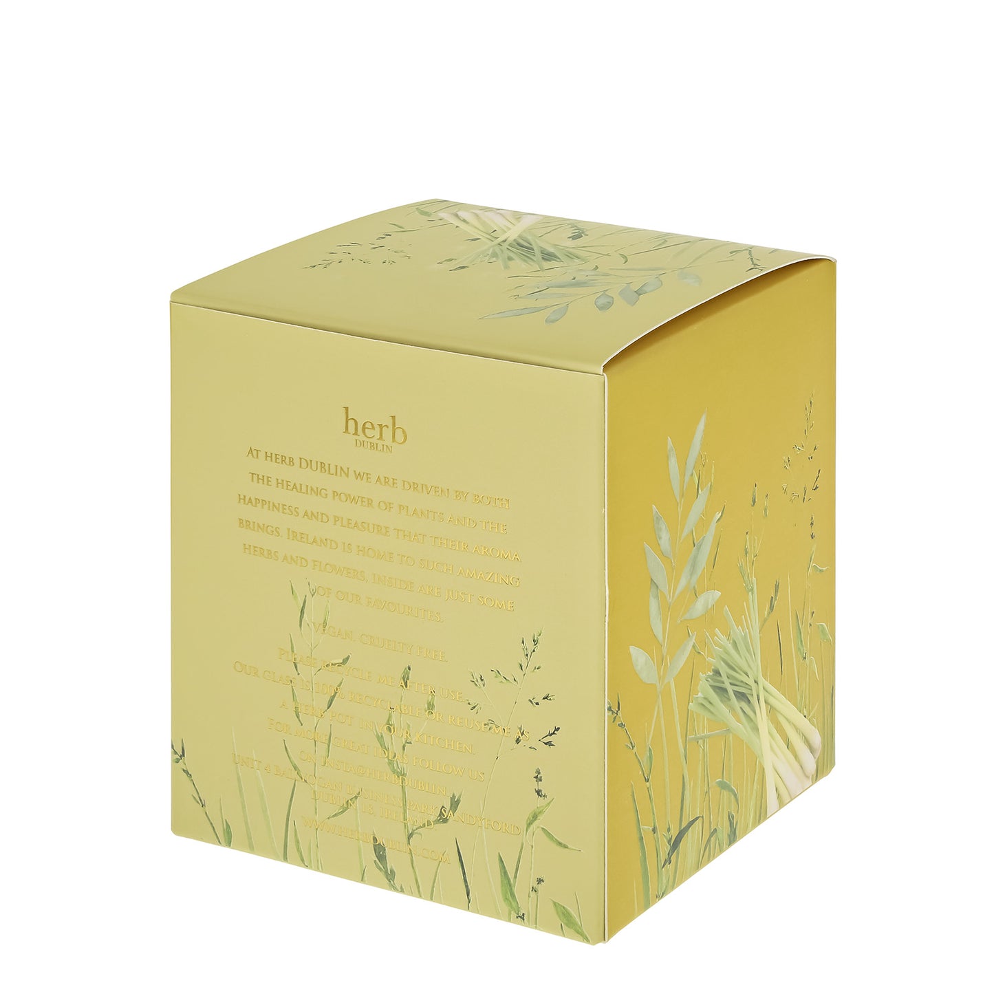 Herb Dublin Buttercup and Bee Balm Candle